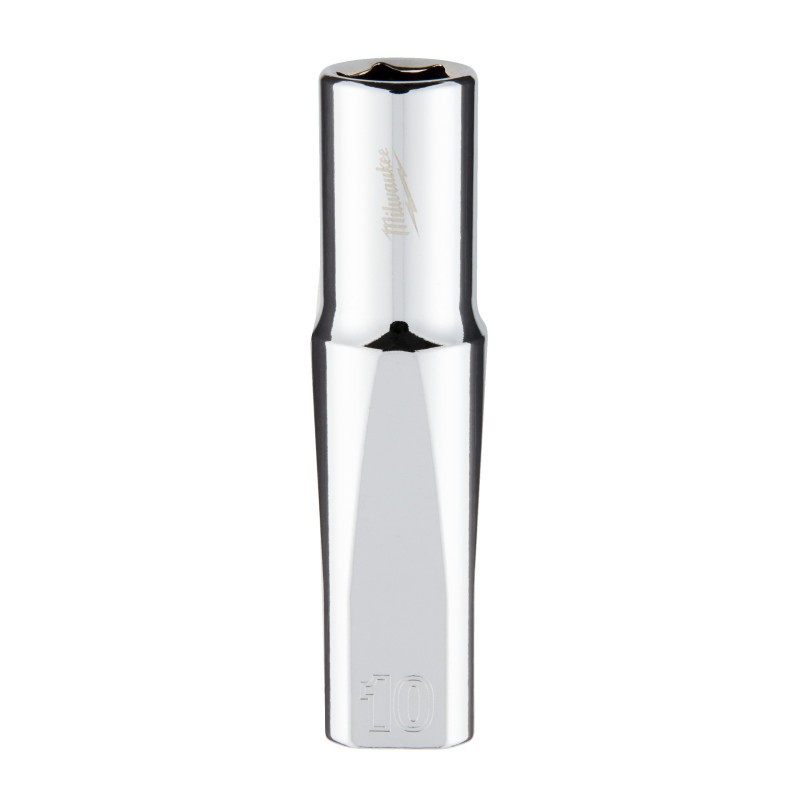 Douille À Cliquet 3/8 Longue 10 mm-Milwaukee Outils À Main