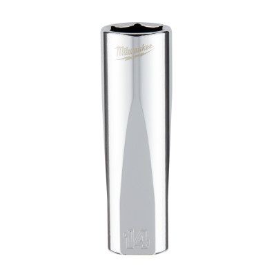 Douille À Cliquet 3/8 Longue 14 mm-Milwaukee Outils À Main