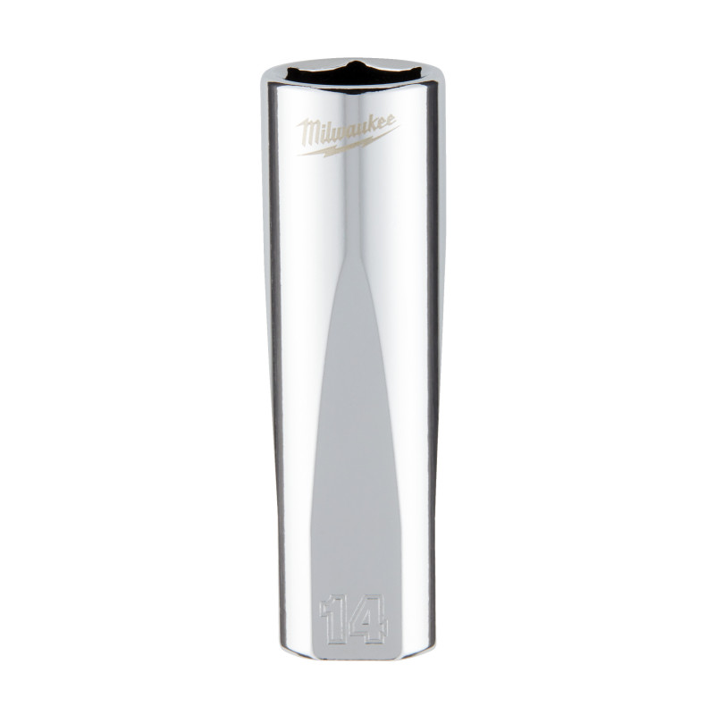 Douille À Cliquet 3/8 Longue 14 mm-Milwaukee Outils À Main