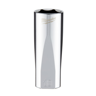 Douille À Cliquet 3/8 Longue 18 mm-Milwaukee Outils À Main