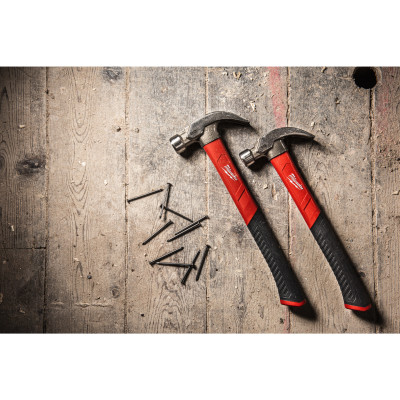 Marteau Arrache-Clous Coude Fibre De Verre 450G-Milwaukee Outils À Main