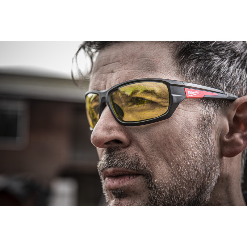 Lunettes De Sécurité Performance Jaunes-Milwaukee Epi