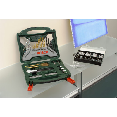 Coffret Mixte Xline Pour Percage Et Vissage De 50 Pieces En Titane (Foretss A Me