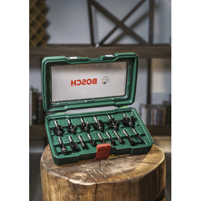 Set De 15 Fraises Au Carbure (Queue 8 mm)