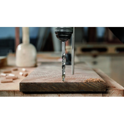 Coffret De Forets Hélicoïdaux Pro Wood HSS, 7 Pièces Conçus Pour Percer Le Bois