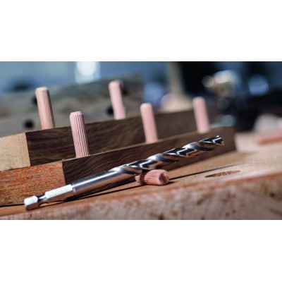 Coffret De Forets Hélicoïdaux Pro Wood HSS, 7 Pièces Conçus Pour Percer Le Bois