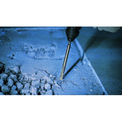 Burin Pointu SDS-Plus 250 mm Burin Pointu, Long Life Avec Longévité Supérieure D