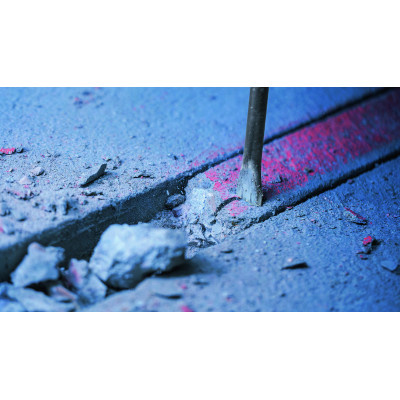 Burin Plat SDS-Plus 250 X 20 mm Burin Plat, Long Life Avec Longévité Supérieure