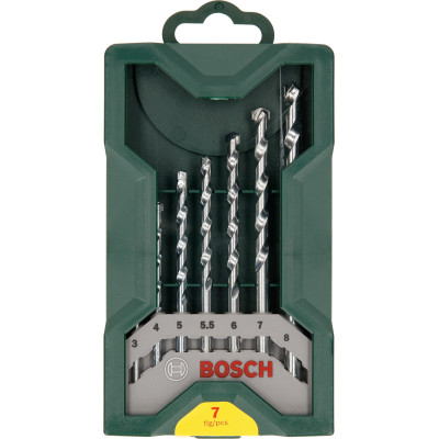 Set De 7 Forets À Matériaux Mini-X-Line