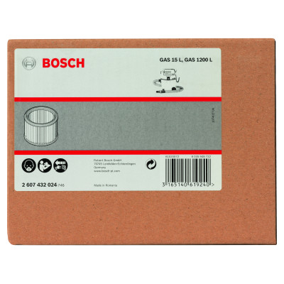 Filtre À Plis Pour Gas 15 L Filtre À Plis