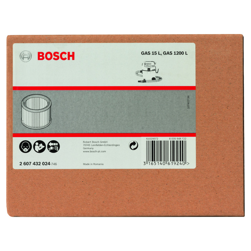 Filtre À Plis Pour Gas 15 L Filtre À Plis