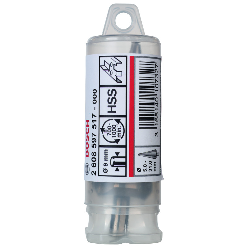 Fraise Progressive, Cylindrique 5-31 mm, 103 mm, 9 mm