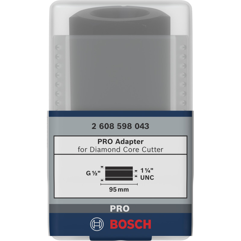 Adaptateurs Pour Couronnes De Forage Diamantées 1 1/4" Unc, G 1/2"