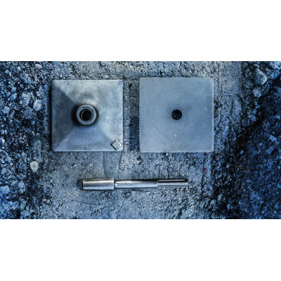 Pro Sds Max Tamping Plate, 150 Mm  Conçu Pour Compacter Le Sol, Convient À Tous