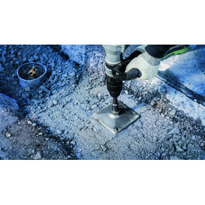 Pro SDS MAX Tamping Plate, 150 mm Conçu Pour Compacter Le Sol, Convient À Tous