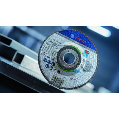 3-In-1 Disc Pro Stainless Steel And Metal, 115 X 2,5 X 22,23 mm Conçu Pour Coup