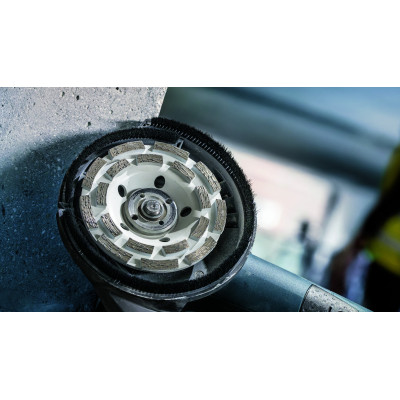 Meule Assiette Pro Concrete, 50 X 125 mm, 22,23 mm Conçues Pour Le Meulage Du B