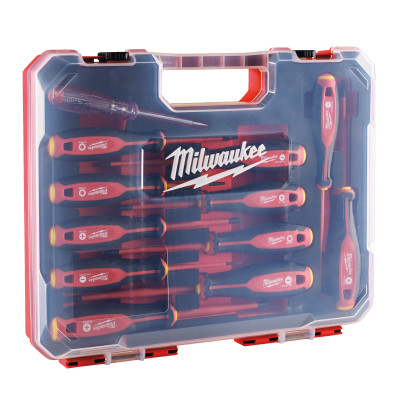 Coffret 12Pcs Tournevis Trilobe Vde -Milwaukee Outils À Main