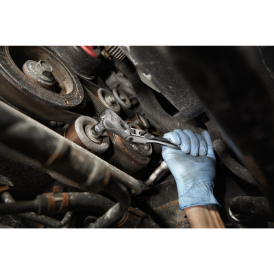 Cliquet 3/8" Court À Tête Flexible -Milwaukee Outils À Main