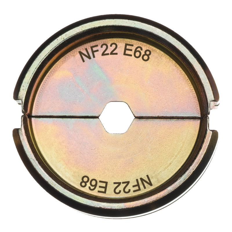 Nf22 E 68 - Matrice De Sertissage 68 Mm²-Milwaukee Systeme Attachement