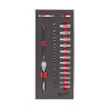 Module Mousse Douille Et Cliquet 1/4" 28 Pcs-Milwaukee Outils À Main
