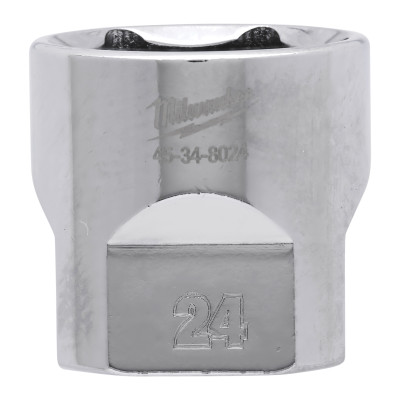 Douille À Cliquet 3/8 Courte 24 mm-Milwaukee Outils À Main
