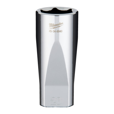 Douille À Cliquet 3/8 Longue 20 mm-Milwaukee Outils À Main