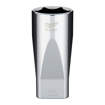 Douille À Cliquet 3/8 Longue 22 mm-Milwaukee Outils À Main