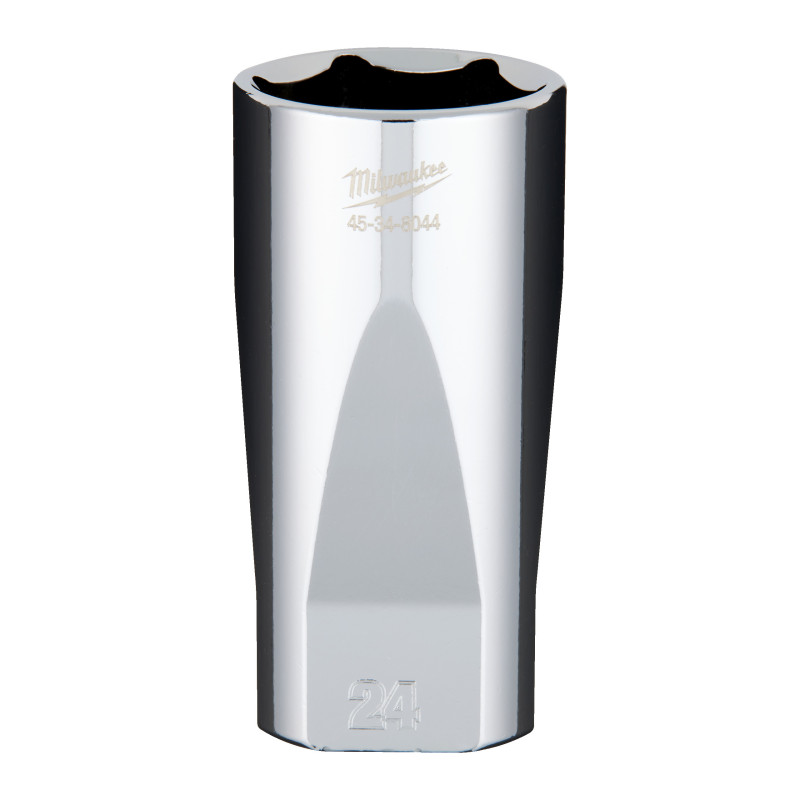 Douille À Cliquet 3/8 Longue 24 mm-Milwaukee Outils À Main