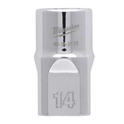 Douille À Cliquet 1/2 Courte 14 mm-Milwaukee Outils À Main