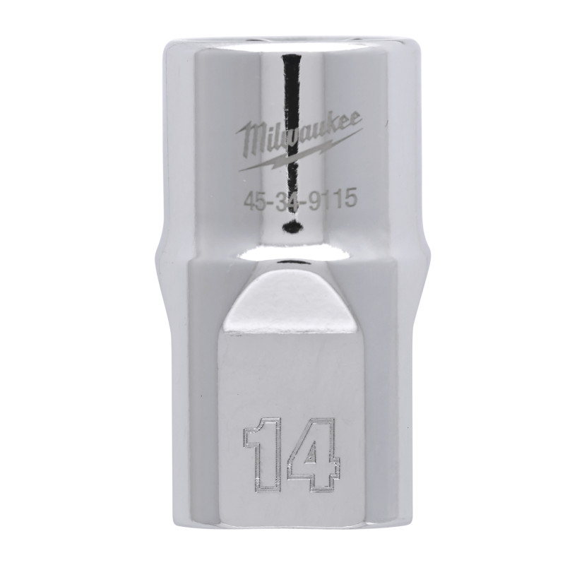 Douille À Cliquet 1/2 Courte 14 mm-Milwaukee Outils À Main