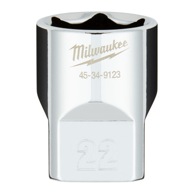 Douille À Cliquet 1/2 Courte 22 mm-Milwaukee Outils À Main