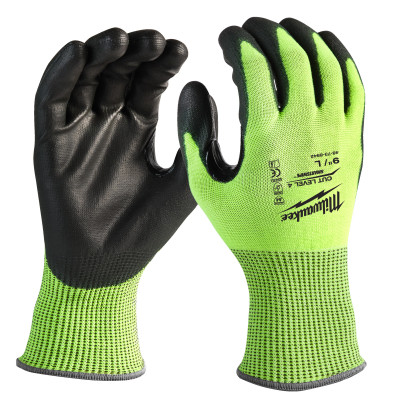 Gants Haute Visibilité & Anti-Coupure Niveau 4/D - Xl/10-1Pc-Milwaukee Epi