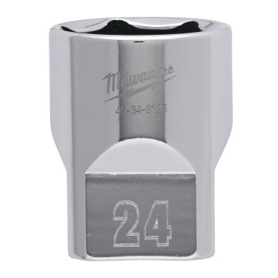 Douille À Cliquet 1/2 Courte 24 mm-Milwaukee Outils À Main