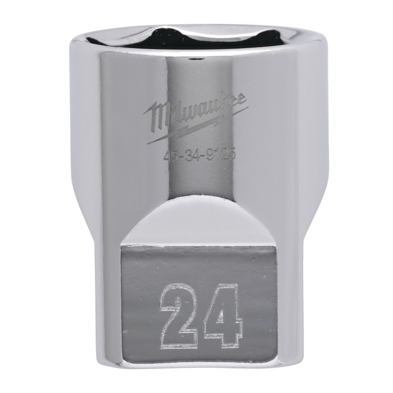 Douille À Cliquet 1/2 Courte 24 mm-Milwaukee Outils À Main