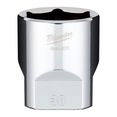 Douille À Cliquet 1/2 Courte 30 mm -Milwaukee Outils À Main