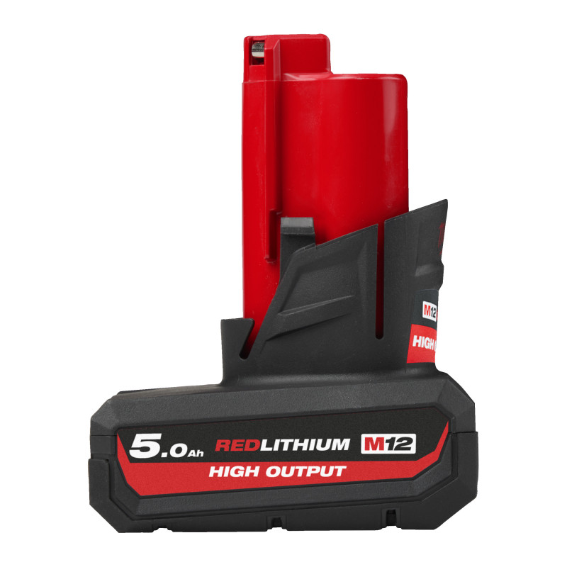 M12 Hb5 - 12V 5Ah Red Lithium High Output - Système M12 -Milwaukee Batteries, Ch