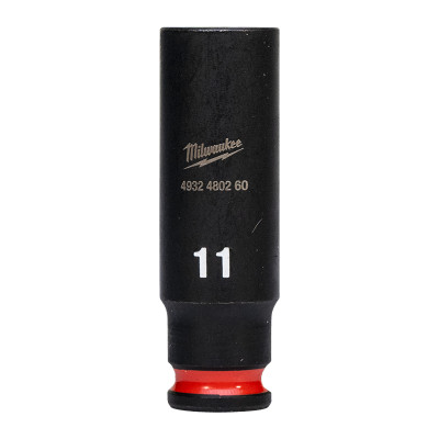 Douille Shockwave 1/4" Hex Longue 11 mm-Milwaukee Consommable