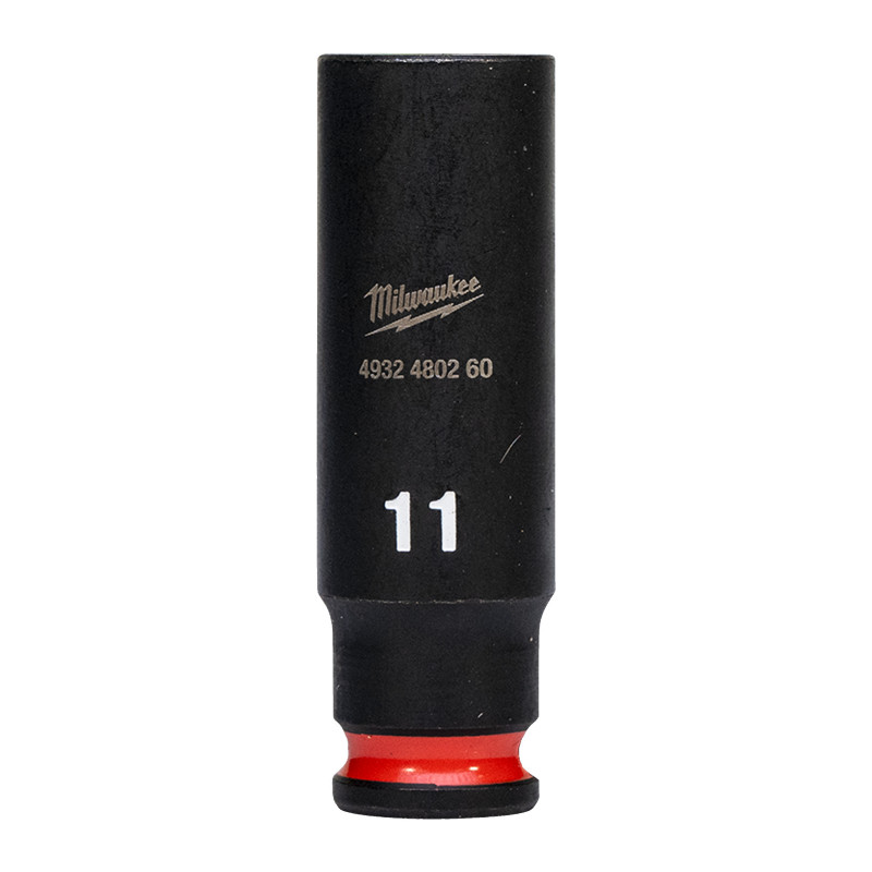 Douille Shockwave 1/4" Hex Longue 11 mm-Milwaukee Consommable