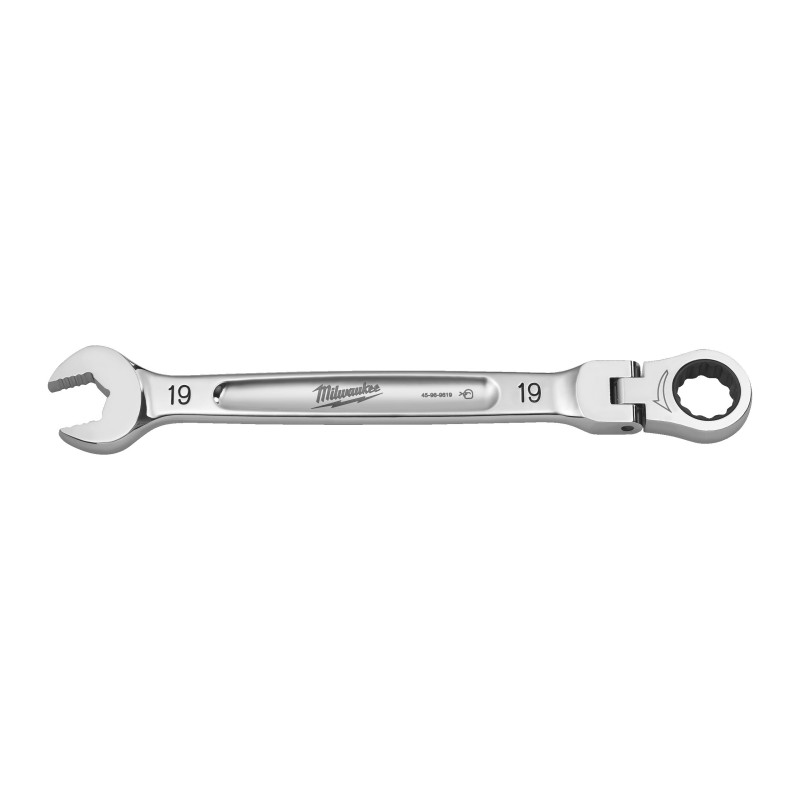 Clé À Cliquet À Tête Flexible 19 mm-Milwaukee Outils À Main