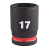Douille Shockwave 3/8" Hex Courte 17 mm-Milwaukee Consommable