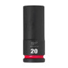 Douille Shockwave 1/2 Hex Longue 20 mm-Milwaukee Consommable