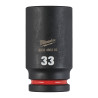 Douille Shockwave 3/4" Hex Longue 33 mm-Milwaukee Consommable