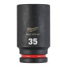 Douille Shockwave 3/4" Hex Longue 35 mm-Milwaukee Consommable