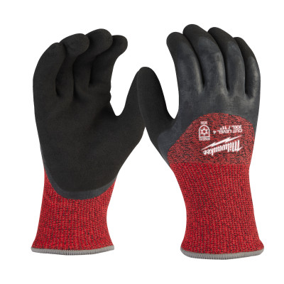 Gants Hiver Anti-Coupure 4/D - M/8 12 Pcs-Milwaukee Epi