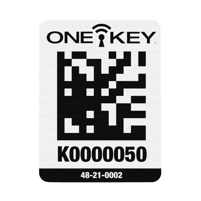 Aidtlp - Grande Étiquette Qr Code One-Key Large Pour Surface Plastique (100 Pcs