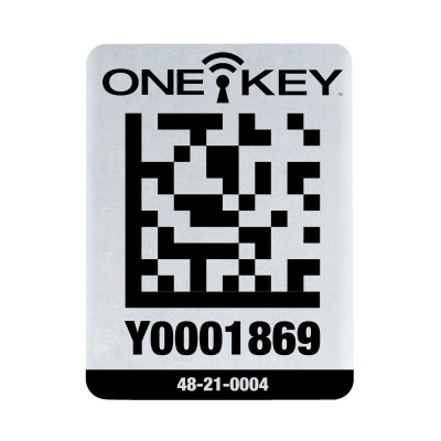 Aidtlm - Grande Étiquette Qr Code One-Key Large Pour Surface Métallique (25 Pcs