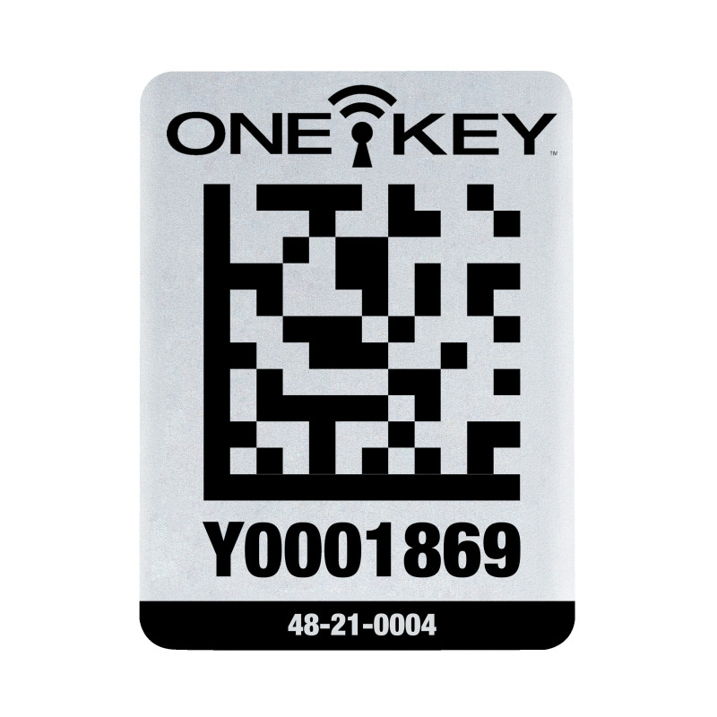 Aidtlm - Grande Étiquette Qr Code One-Key Large Pour Surface Métallique (25 Pcs