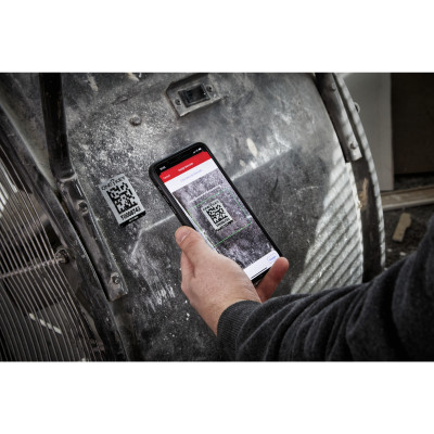 Aidtlm - Grande Étiquette Qr Code One-Key Large Pour Surface Métallique (25 Pcs