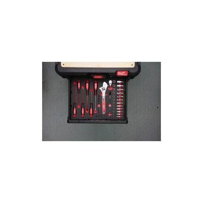 Module Mousse Packout Douille 1/4 35Pcs-Milwaukee Outils À Main